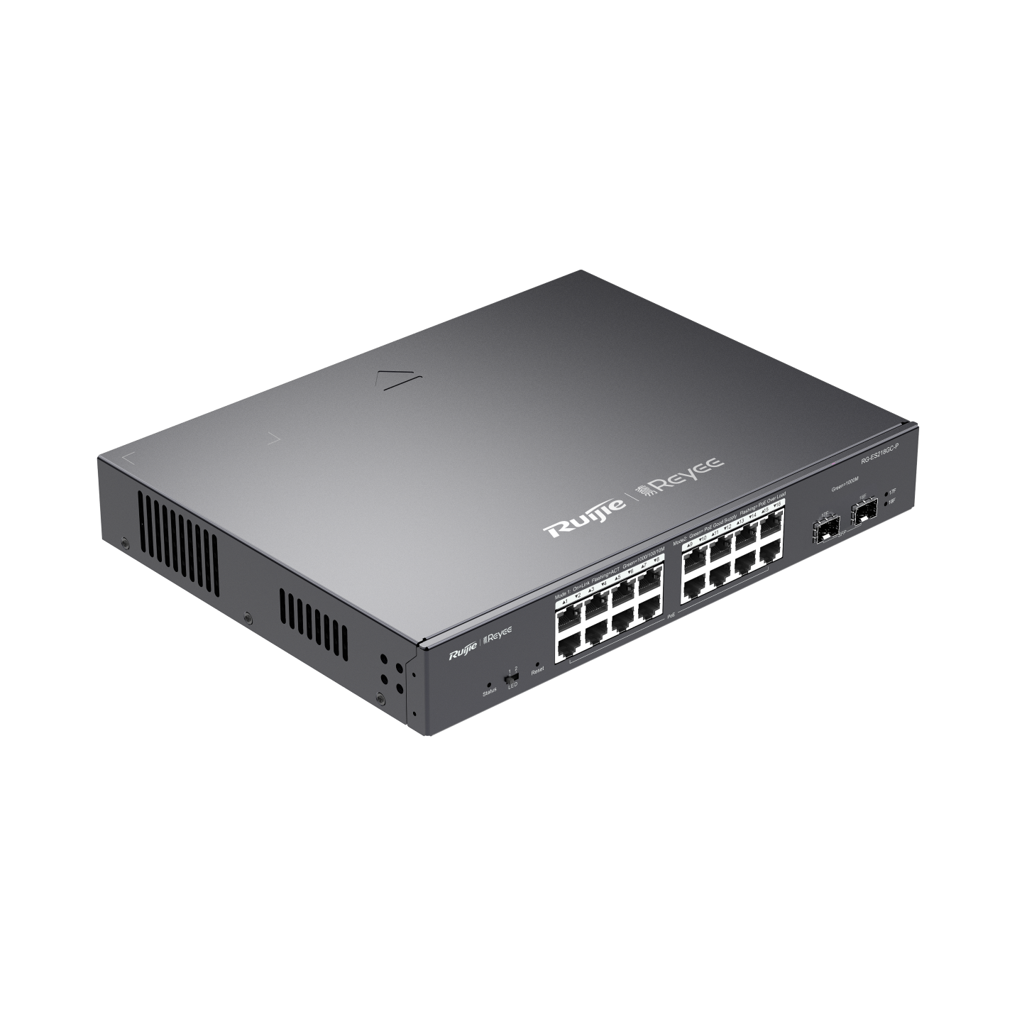 Ruijie - Rayee RG-ES218GC-P 18 Port Gigabit Cloud Managed PoE+ Switch with Dual SFP Slots