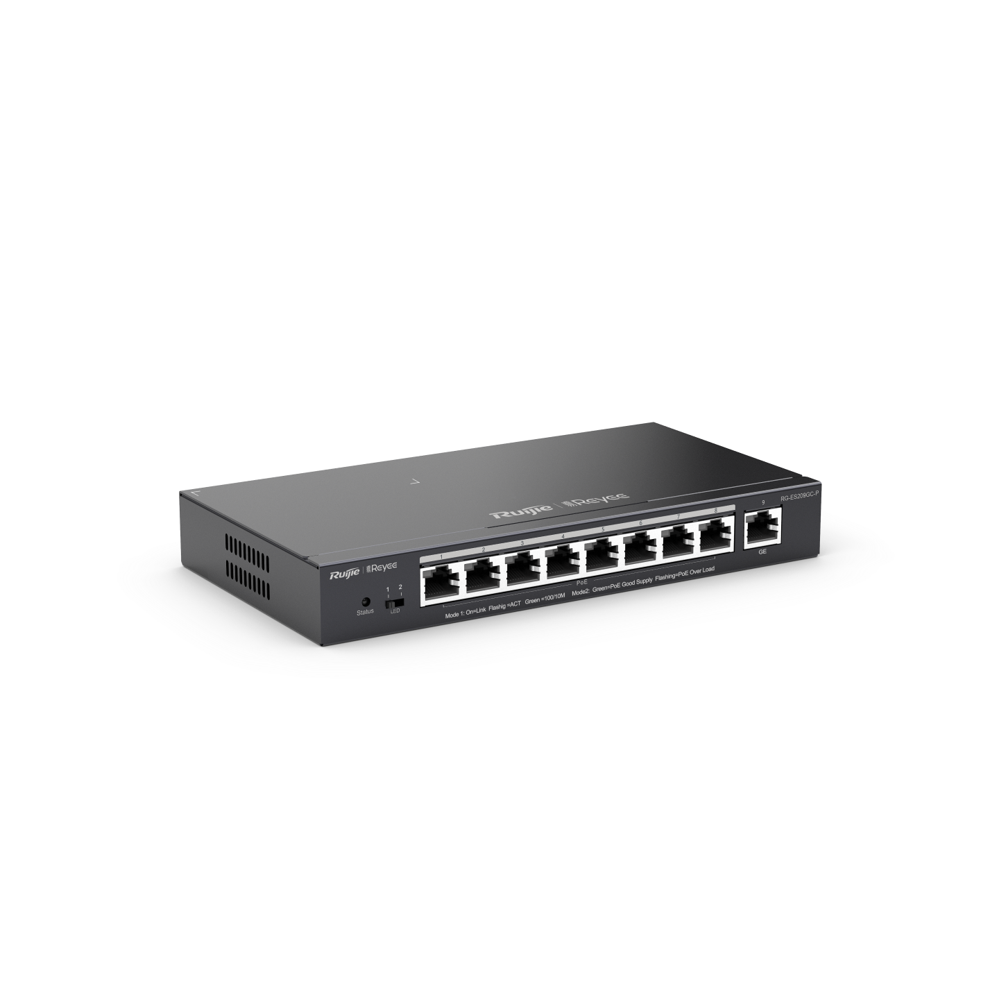 Ruijie - Rayee RG-ES209GC-P 9-Port Gigabit Cloud Managed PoE+ Switch