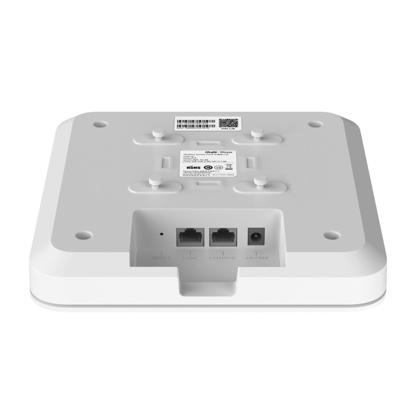 Ruijie - Rayee RG-RAP2260(E) 3202Mbps Multi-G Ceiling Access Point - Wi-Fi 6