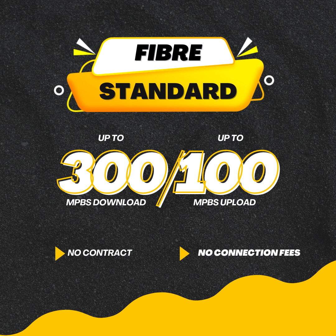 Monthly Residential 300/100 Broadband Internet - BYOD