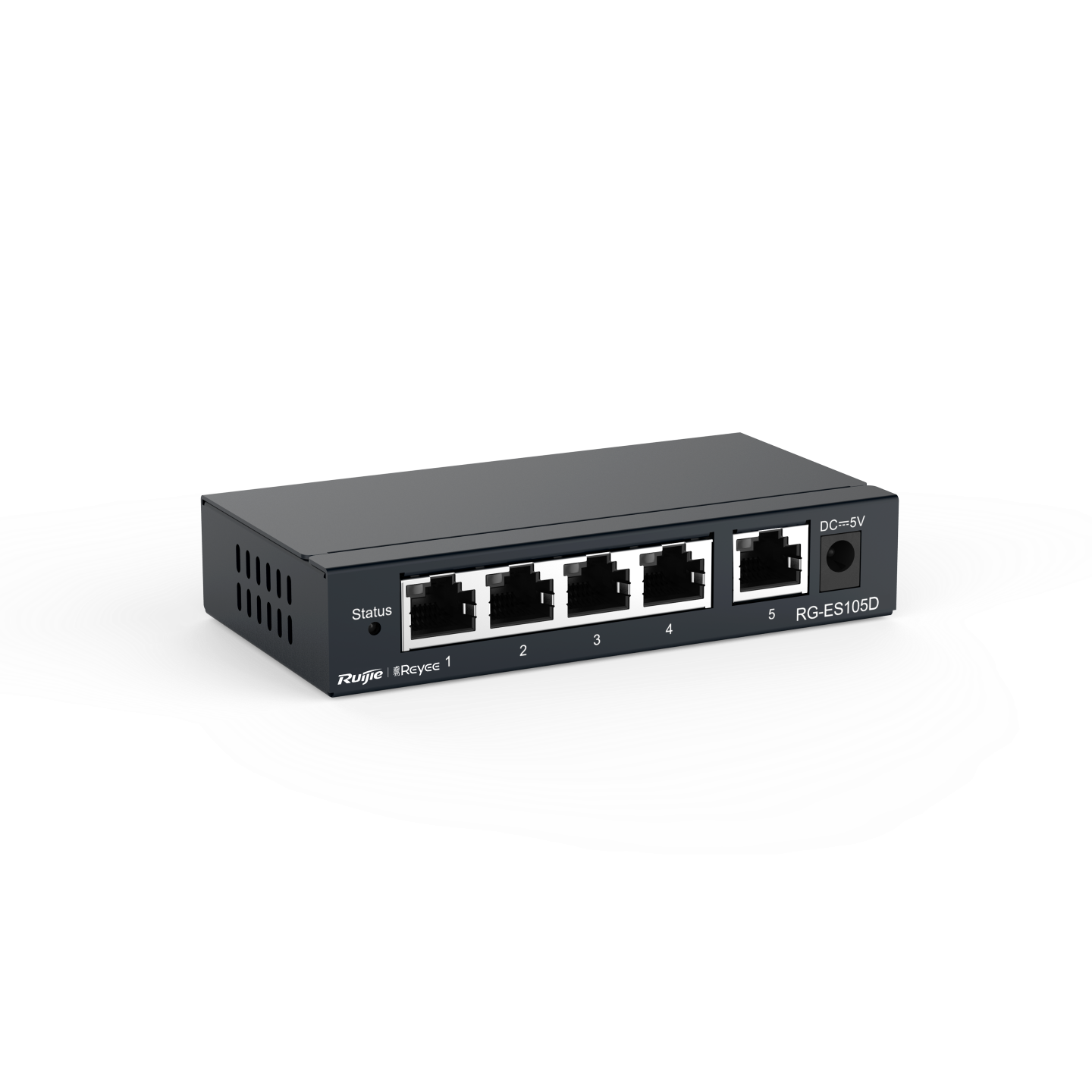 Ruijie - Rayee RG-ES105GD 5 Port 10/100Mbps Unmanaged Switch (Metal case)