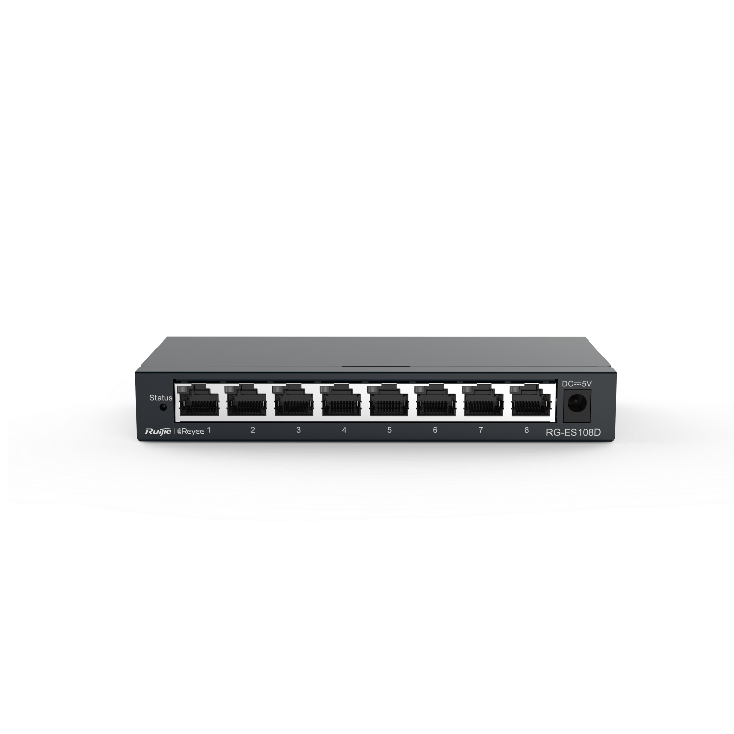 Ruijie - Rayee RG-ES108GD 8 Port 10/100Mbps Unmanaged Switch (Metal case)