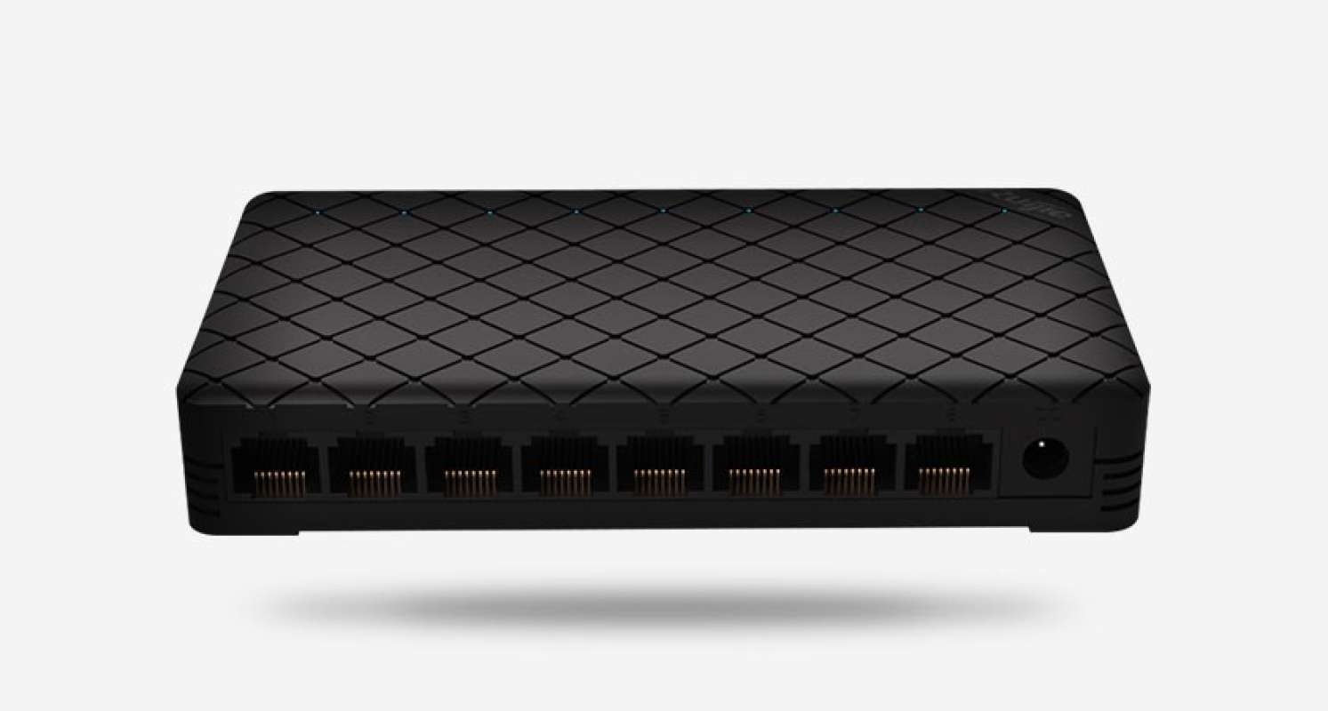 Ruijie - Rayee RG-ES08 8 Port 10/100Mbps Unmanaged Switch (Plastic case)